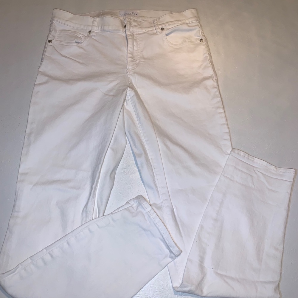 White jeans
